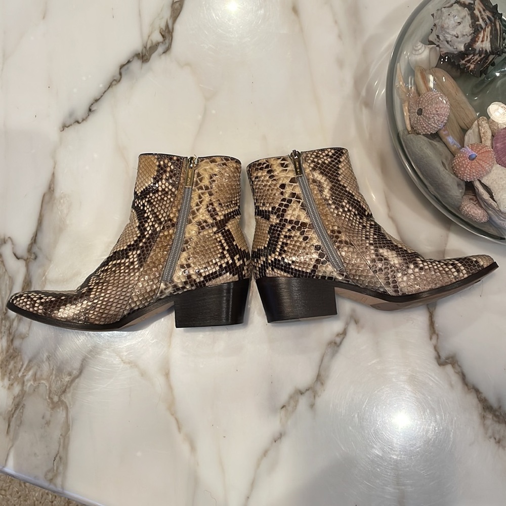 Jimmy Choo Python Ankle Boots - Picture 6 of 10